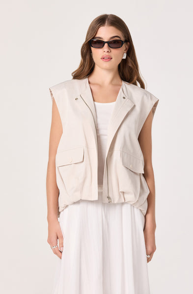 Radley Oversized Cargo Zip Vest - ASTR the Label