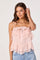 Sticky add to cart - Cosette Ruffled Lace Trim Cami