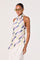 Sticky add to cart - Bristol Print Cowl-Neck Halter Top