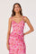 Sticky add to cart - Mejra Floral Ruffle Asymmetric Tank Top