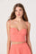 Sticky add to cart - Maya Stripe Bustier Crop Top