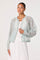 Sticky add to cart - Aeva Sheer Chiffon Bomber Jacket