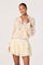 Sticky add to cart - Aeva Embroidered Crochet Bomber Jacket