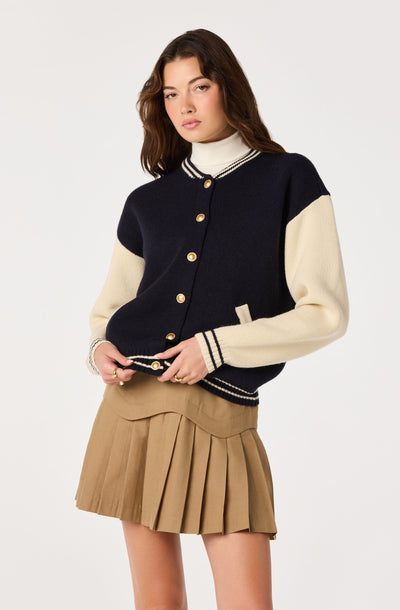 Grayson Colorblock Varsity Jacket