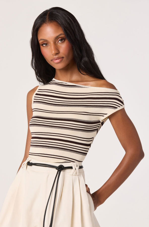 Sofia Off-the-Shoulder Sweater Top