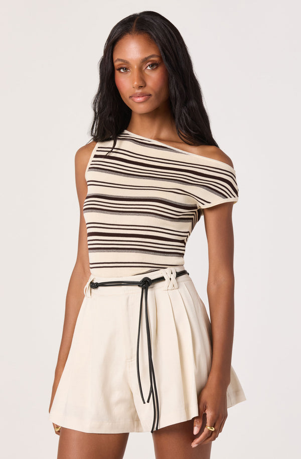 Sofia Off-the-Shoulder Sweater Top - ASTR the Label