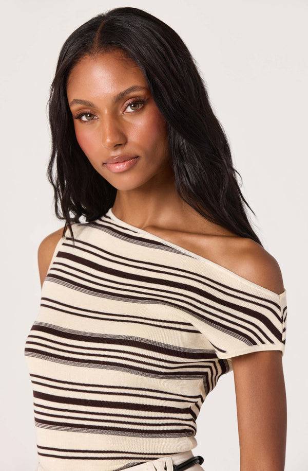 Sofia Off-the-Shoulder Sweater Top - ASTR the Label