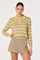 Sticky add to cart - Dora Striped Polo Sweater