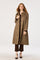 Sticky add to cart - Heaven Plaid Belted Trench Coat