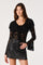 Sticky add to cart - Lexie Sheer Lace Bell Sleeve Top