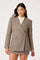 Sticky add to cart - Arielle Plaid Twill Blazer