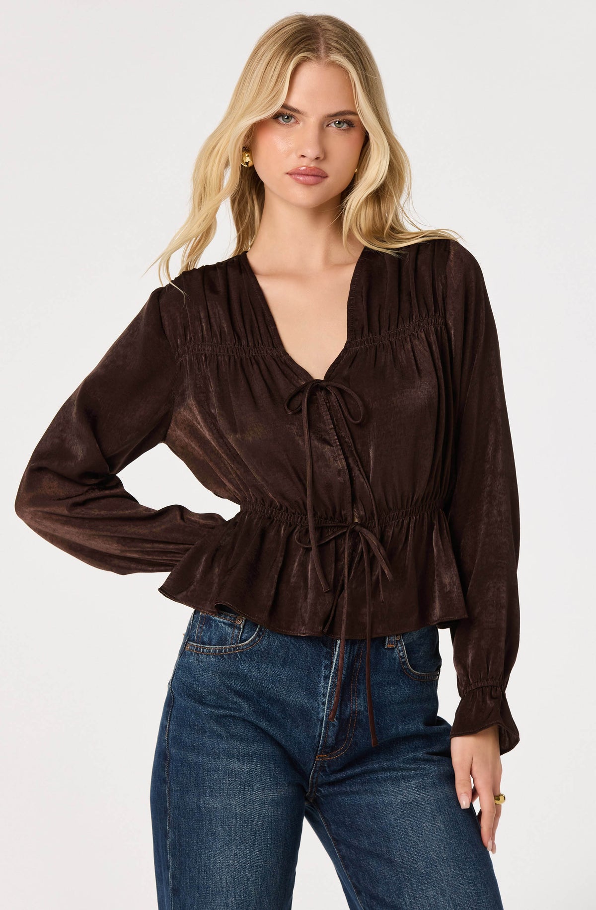 Tatiana Poet Sleeve Blouse
