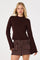 Sticky add to cart - May Bell Sleeve Mock Neck Sweater