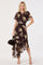 Sticky add to cart - Aila Chiffon Flutter Sleeve Maxi Dress