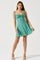 Sweetheart Neck Open Back Mini Dress