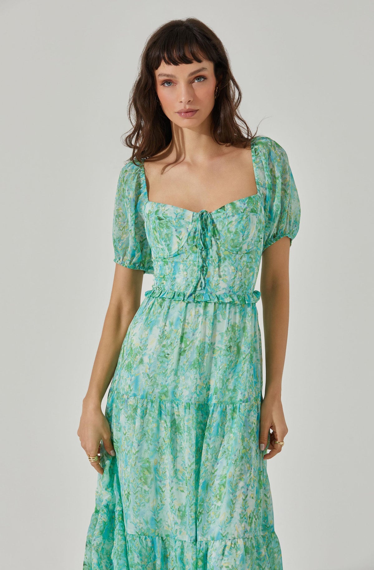 Bustier dress with sleeves sales