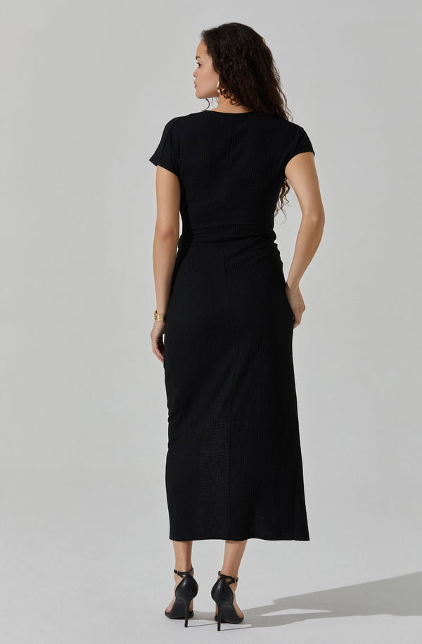 Knit Wrap Midi Dress - ASTR the Label Knit Wrap Midi Dress - ASTR the Label