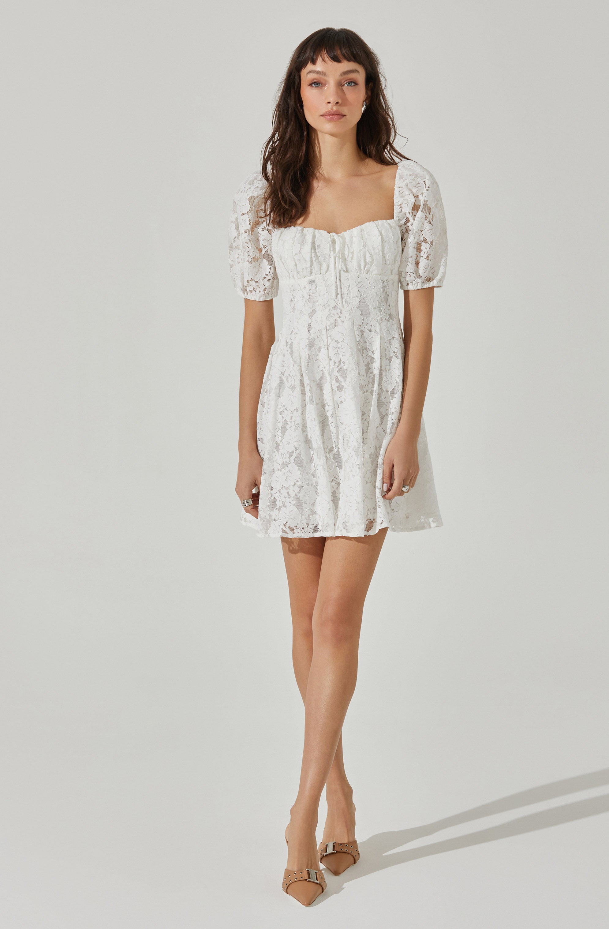 Astr the label lace mini cheap dress