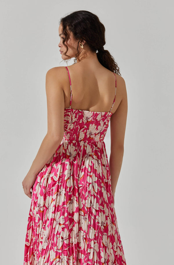 knee length dresses for ladies Maeve Pleated Midi Dress