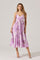 Sticky add to cart - Maeve Printed Pleated Midi Dress