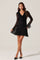 Sticky add to cart - Ruffle V-Neck Lace Mini Dress