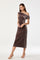 Sticky add to cart - Velvet Off Shoulder Midi Dress