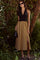 Sticky add to cart - Mixed Media Halter Midi Dress