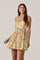 Sticky add to cart - Bubble Floral Mini Dress