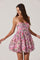 Sticky add to cart - Bubble Floral Mini Dress