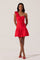 Sticky add to cart - One Shoulder Ruffle Mini Dress