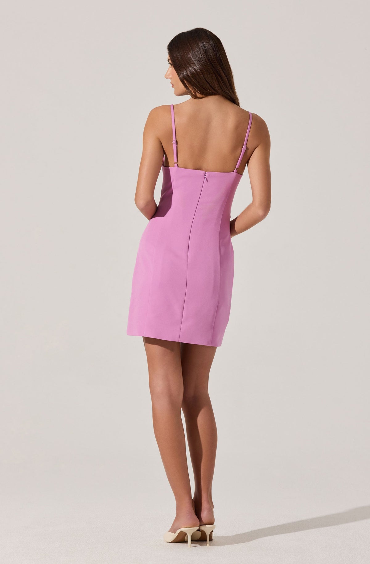 ★送料・関税込★I AM MARI★Purble Bustier Dress★ Brailey Mini Dress - Sweetheart Bustier Dress in Purple