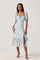 Sticky add to cart - Lace Trim Bustier Midi Dress