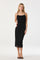 Sticky add to cart - Embellished Rhinestone Ruched Midi Dress