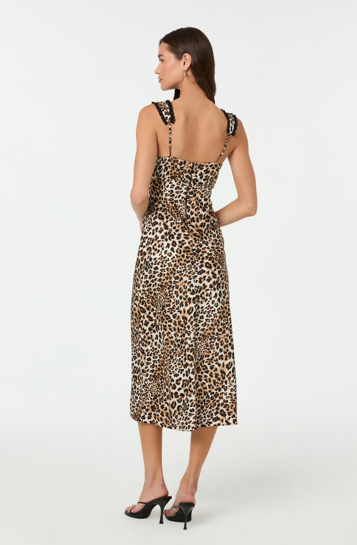 Lace Trim Midi Slip Dress– ASTR the Label