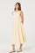 Sticky add to cart - Button Front Boat Neck Midi Dress
