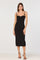 Sticky add to cart - Bow Strap Bustier Midi Dress