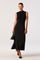 Sticky add to cart - Ora High-Neck Tie-Back Midi Dress