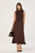 Sticky add to cart - High Neck Tie-Back Midi Dress