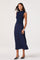 Sticky add to cart - High Neck Tie-Back Midi Dress