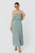 Sticky add to cart - Makennah Plissé Floral Maxi Dress