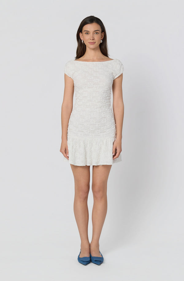 Jolene Lattice Knit Mini Dress - ASTR the Label