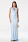 Sticky add to cart - Varya Satin Cowl Neck Maxi Dress