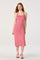 Sticky add to cart - Alice Halter Gingham Fitted Midi Dress