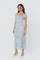 Sticky add to cart - Florence Floral Puff Sleeve Maxi Dress