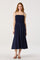 Sticky add to cart - Harper Smocked A-Line Midi Dress
