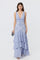 Sticky add to cart - Evelyn Lace Trim Tiered Ruffle Maxi Dress