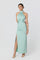 Sticky add to cart - Aspen Twist Front Halter Maxi Dress