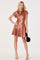 Sticky add to cart - Sherrer Cowl Neck Satin Mini Dress