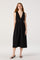 Sticky add to cart - Cory V-Neck Button-Front Midi Dress