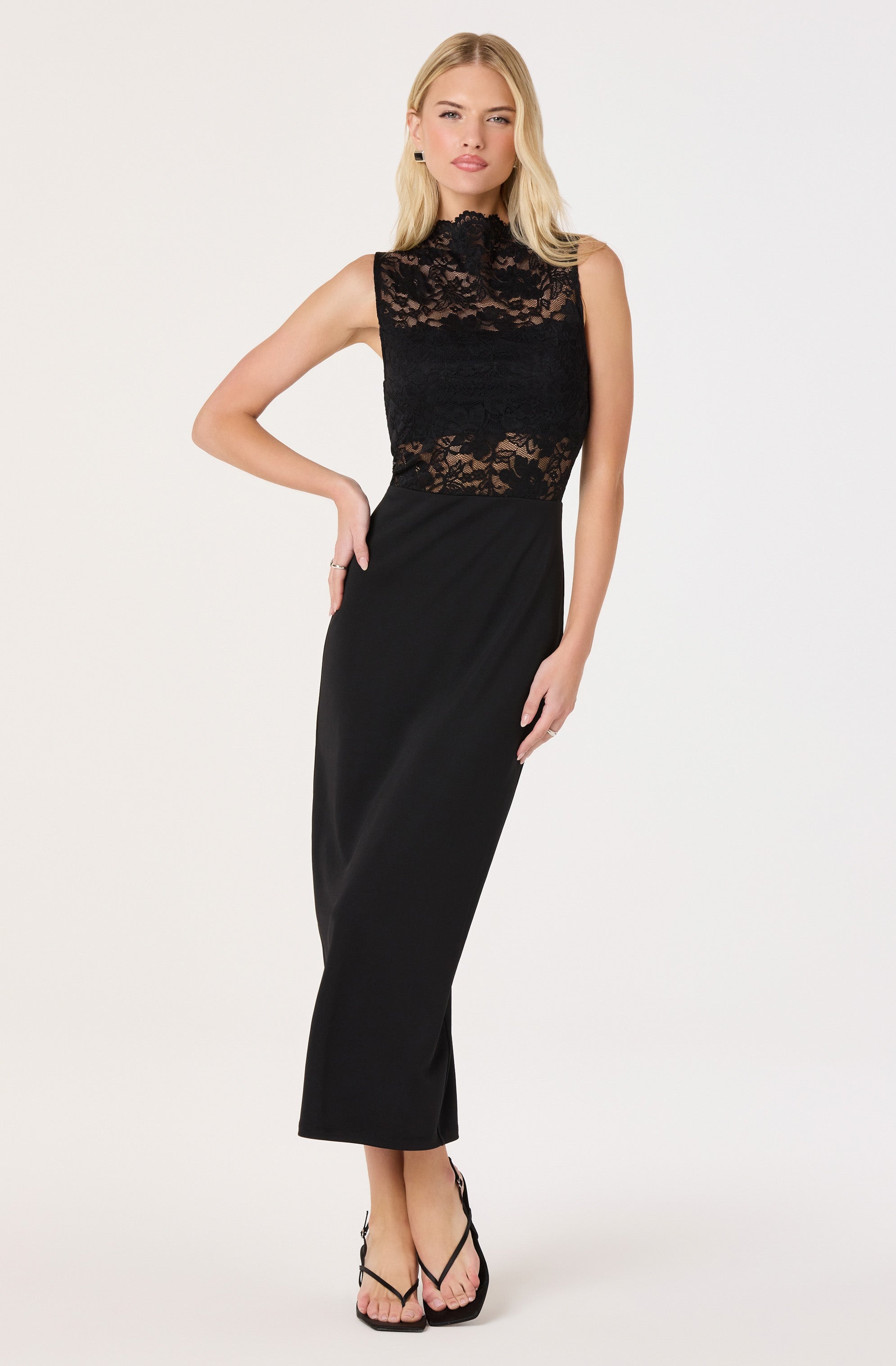 Cathia Lace Maxi Dress